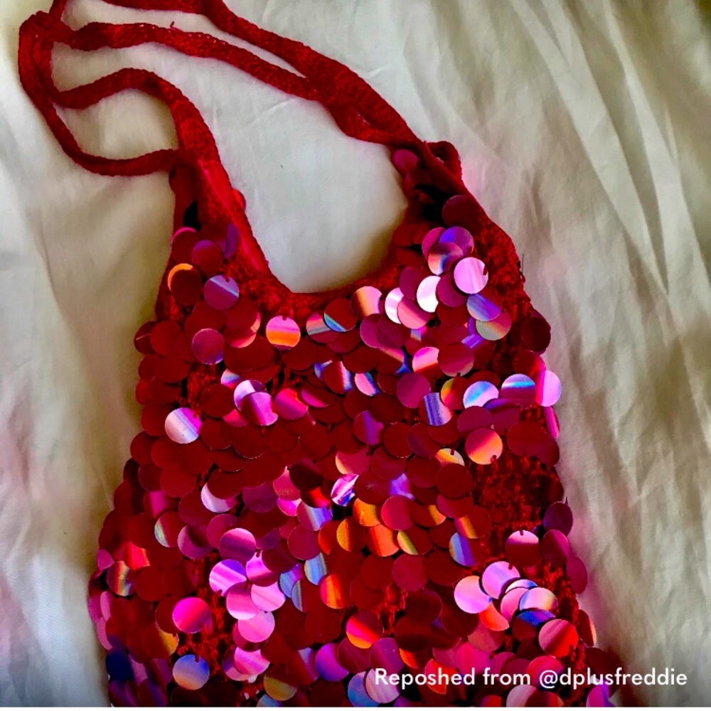 Sequins purse